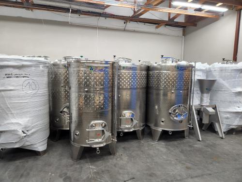 New Zottel Stainless Steel Wine Tanks on Sale!