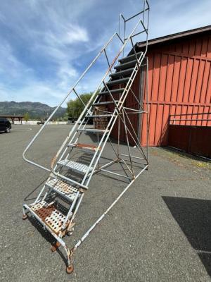12-step Cotterman Rolling Ladder for sale