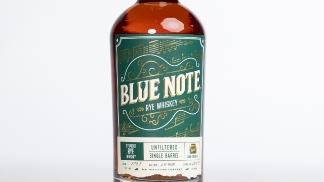 Blue Note Single Barrel Straight Rye Whiskey