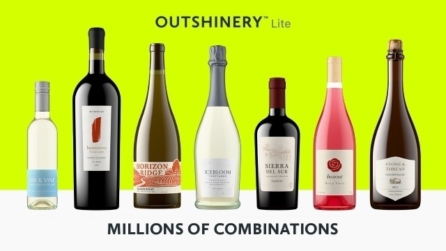 Outshinery Lite Surpasses Four Million Unique Wine Bottle Image Configurations