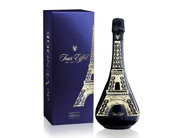 空瓶　Champagne de Venoise Tour Eiffel Champagne de Venoge: “Princes Tour Eiffel” – F Taste of France