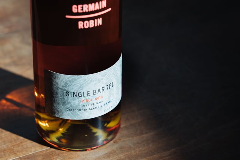 Germain-Robin Introduces Single Barrel Pinot Noir Brandy, Aged 19