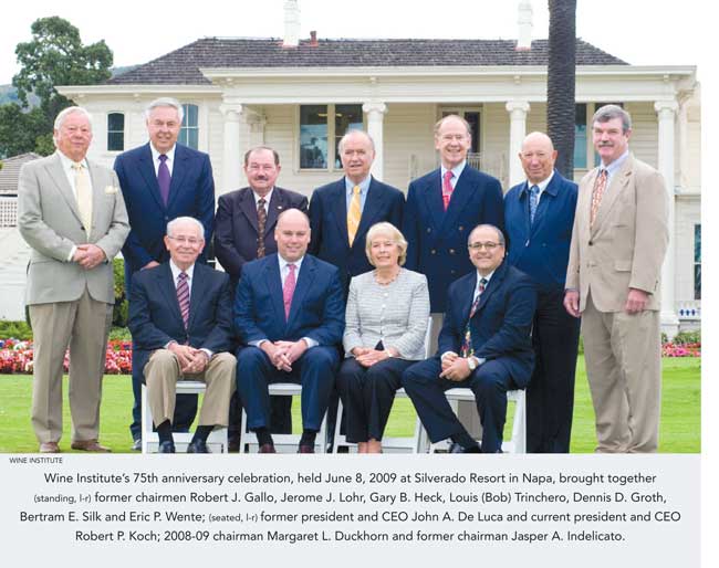 2009 Year in Review Wine Institute Celebrates 75 Years
