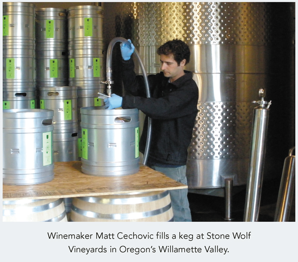 total wine keg return