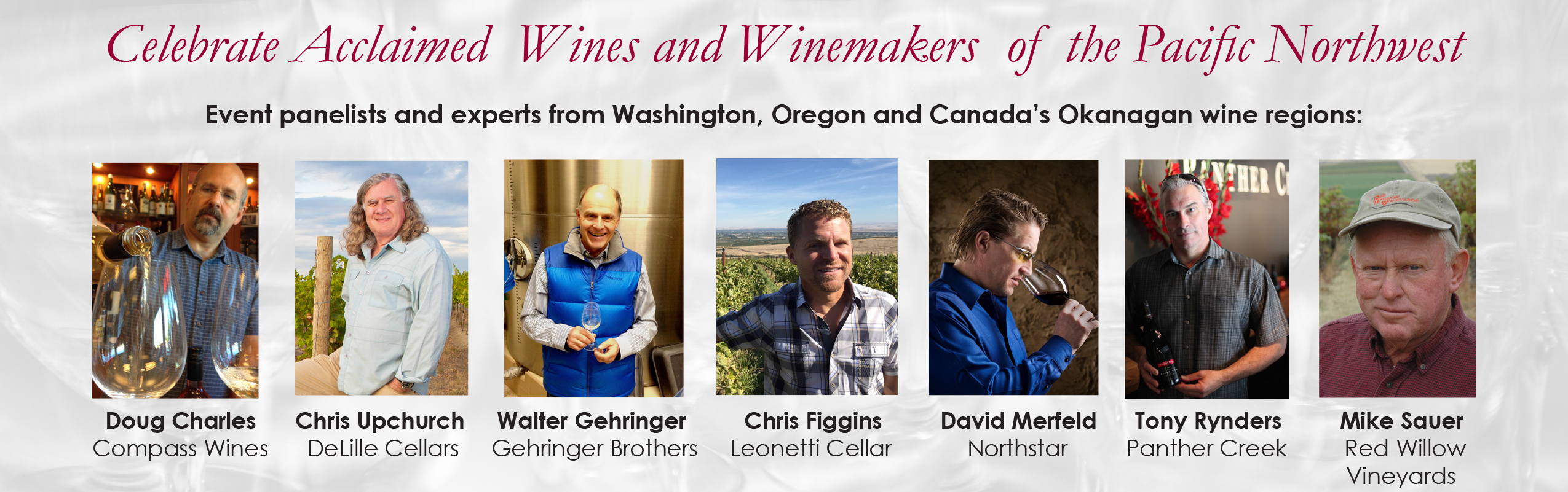 Tony Rynders Included in 2017 Northwest Wine Encounter Roster | Wine Business