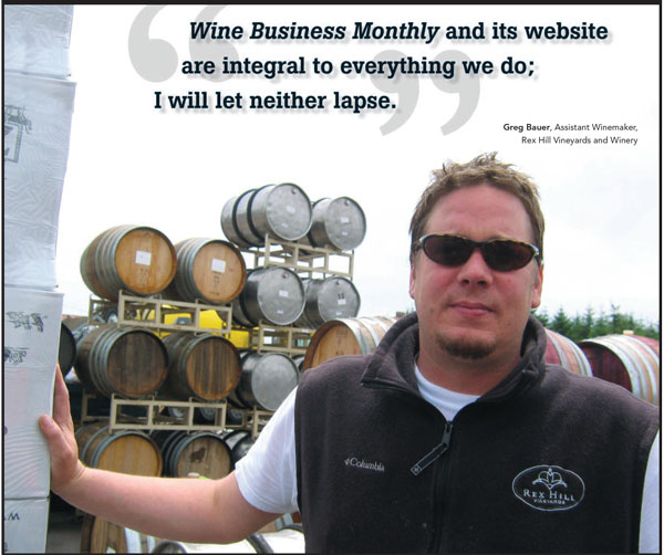 Winemaker of the Month Greg Bauer