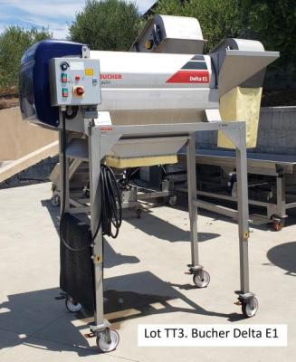 2 Bucher Delta E1 Destemmers