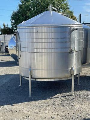 (2) Used 1200 Gallon JV Northwest  jacketed tanks