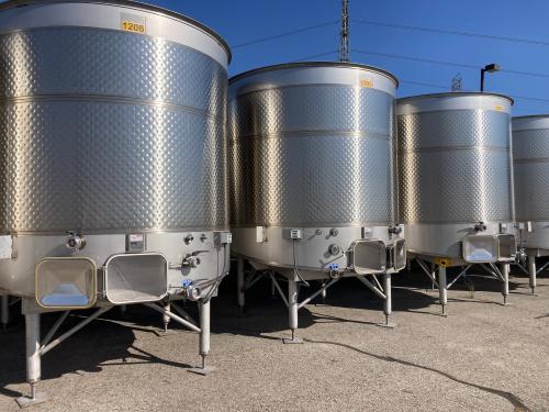 A Variety of Jacketed Open Top Fermenters for Sale