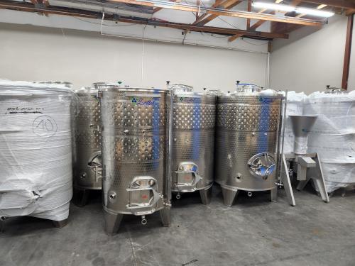 New Zottel Stainless Steel Wine Tanks for sale!
