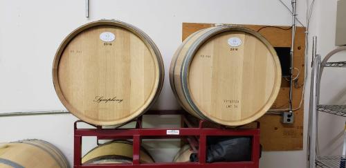 Once Used White Barrels