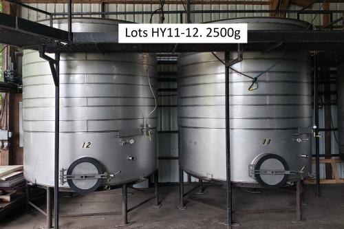 12 Variable Capacity Fermenters:  500g-2500g