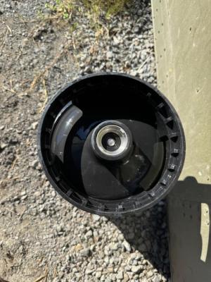 5 gallon kegs, black plastic with sankey fitting