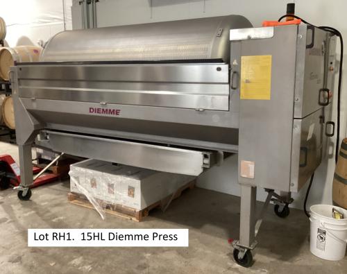 10 Membrane Presses: 15HL to 160HL