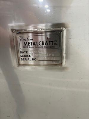 CustomMetalCraft 1-Ton Fermentation bins, 6 each