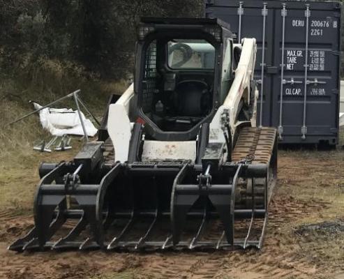 Bobcat 84' Root Grapple