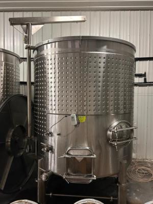 20 Stainless Steel Jacketed Wine Tanks for sale.