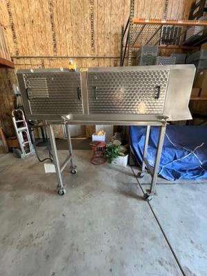 Rauch A12 grape destemmer/<wbr>crusher portable