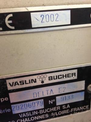 Destemmer, Bucher Vaslin Delta E2