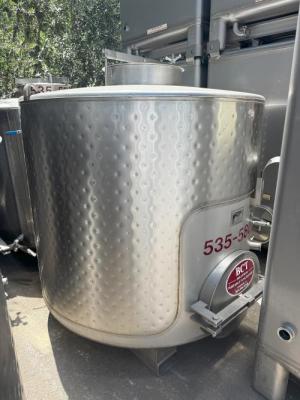 535 Gallon Closed Top Tank (Fully Jacketed)