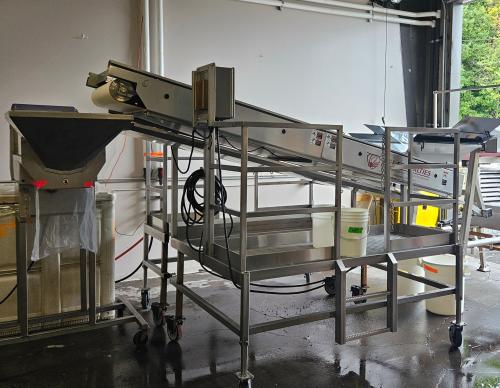 Incline Conveyor/<wbr>Sorting line