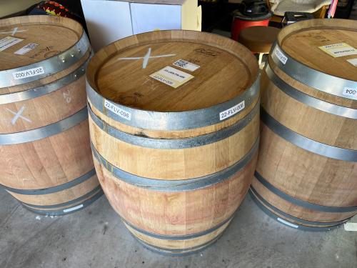 Used (twice) French oak and neutral barrels
