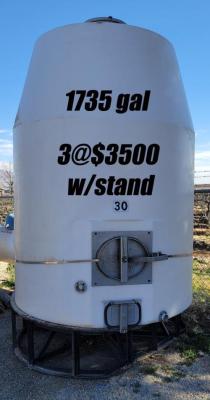 POLY WINE TANKS FOR SALE