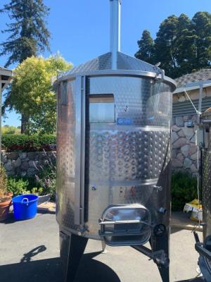 2000 liter ss open top tank