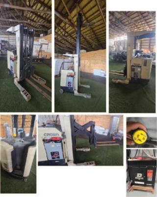 1995 Crown Electric Forklift (stand and reach)