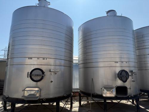 4 Wine Fermentation and Storage Tanks
