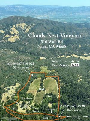 LEGACY VINEYARDS | NAPA VALLEY | $4.49M & $5.49M
