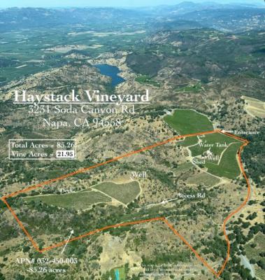LEGACY VINEYARDS | NAPA VALLEY | $4.49M & $5.49M