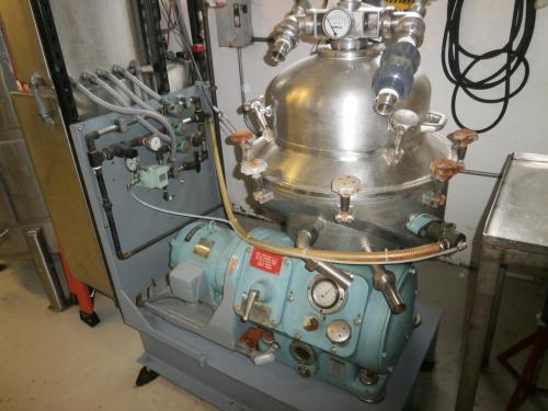 Alfa Laval BRPX207 centrifuge, 10 HP