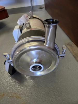 Alfa Laval 5 HP centrifugal stainless pump