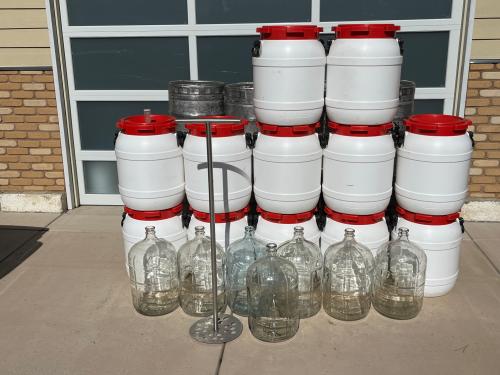 Kegs, drums, and carboys