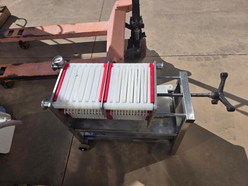 Used winery equipment, forklift, press,misc