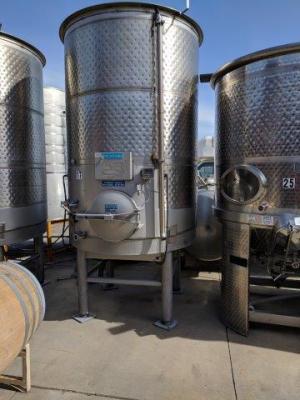 Fermenter, All SS Open top 1000 gal on SS legs