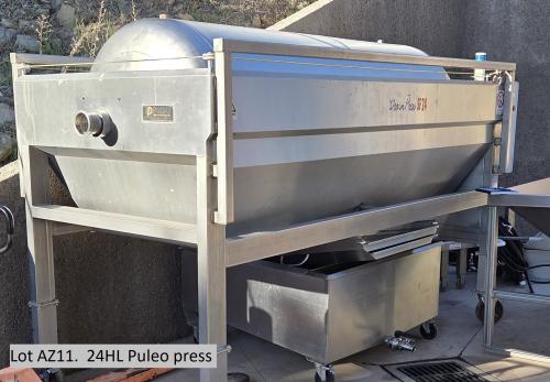 10 Membrane Presses.  9HL, 24HL up to 100HL