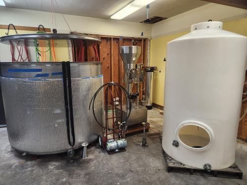 Assorted winery equipment -- remainder reduced