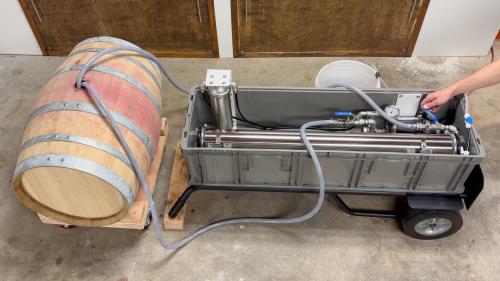 Volatile Acidity VA removal systems