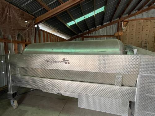 35hL wine Press Defranceschi MO35 plus feeder