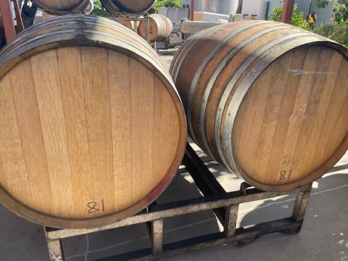 6 500L Neutral French Oak Puncheons So2'd +racks