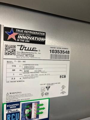 True Commercial Refrigerator