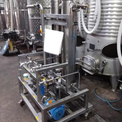 Crossflow,  two column wine crossflow